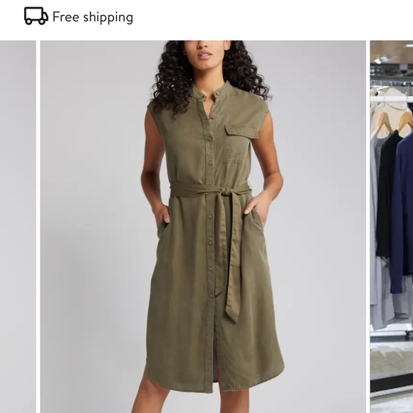 Caslon dress size small- burgundy in color from Nordstrom. - Picture 5 of 5